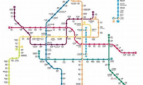 广州地铁7号线线路图_广州地铁7号线线路