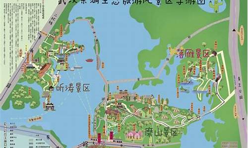 杭州西湖景点分布_杭州西湖景点分布图简笔画