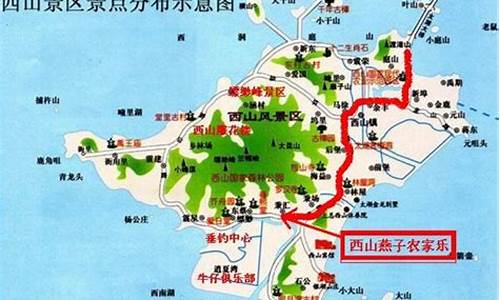 苏州西山风景区地图_苏州西山风景区地图高清版