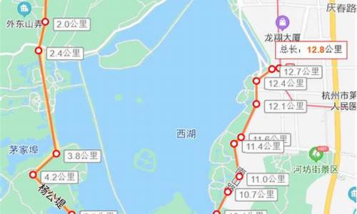 杭州西湖骑行路线_杭州西湖骑行路线推荐