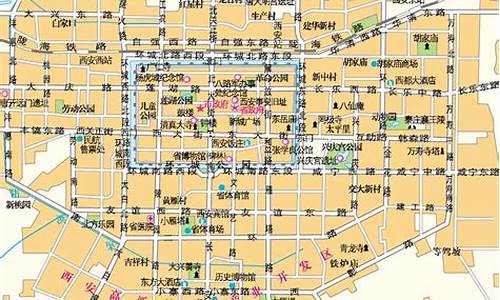 最新西安市地图全图_最新西安市地图全图图片高清